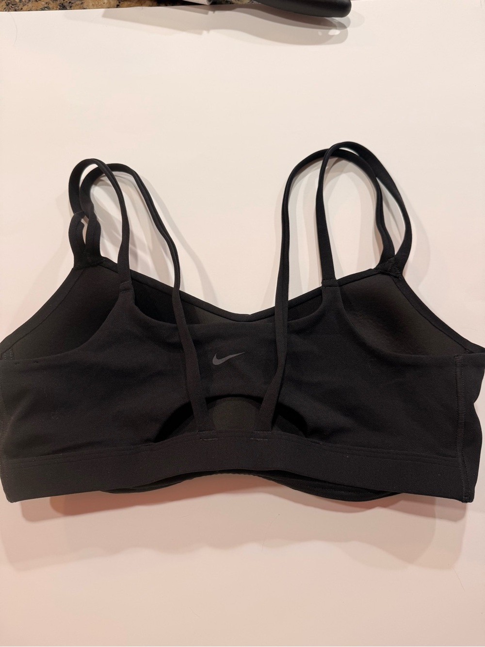 Nike Women's Black Strappy Sports Bra